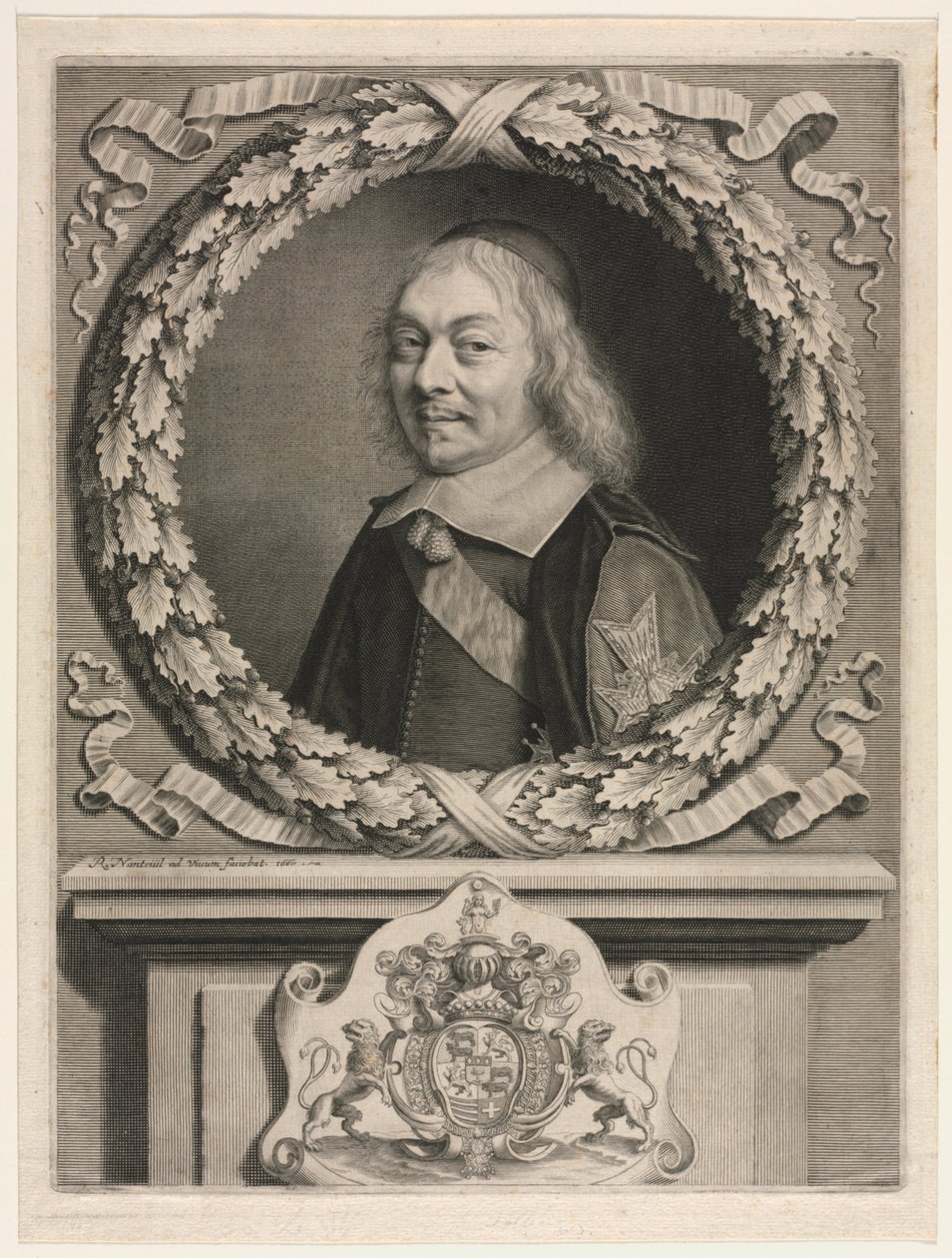 Henri-Auguste de Loménie hrabě de Brienne od Robert Nanteuil