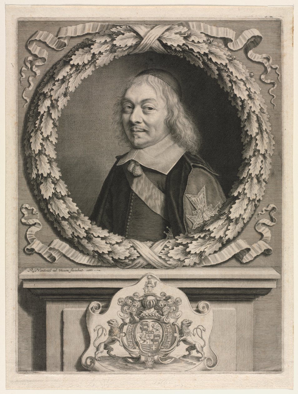 Henri-Auguste de Lomenie hrabě z Brienne, 1660. od Robert Nanteuil