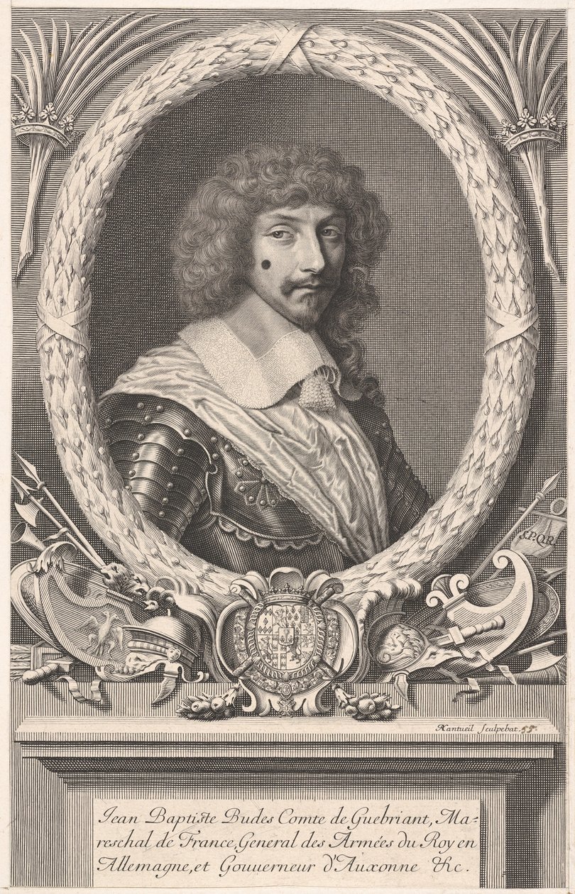 Jean-Baptiste Budes de Guébriant, 1655. od Robert Nanteuil