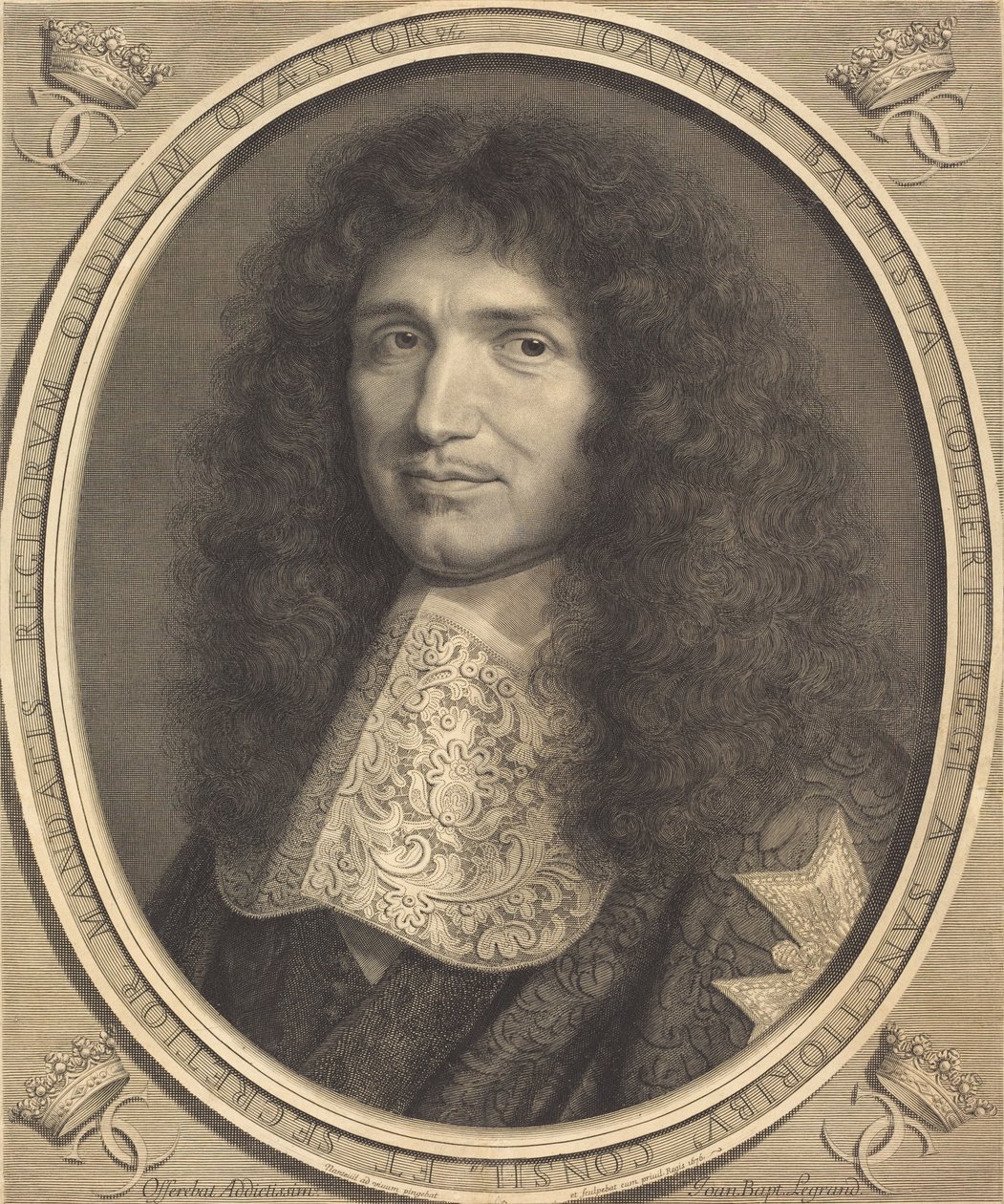 Jean-Baptiste Colbert od Robert Nanteuil