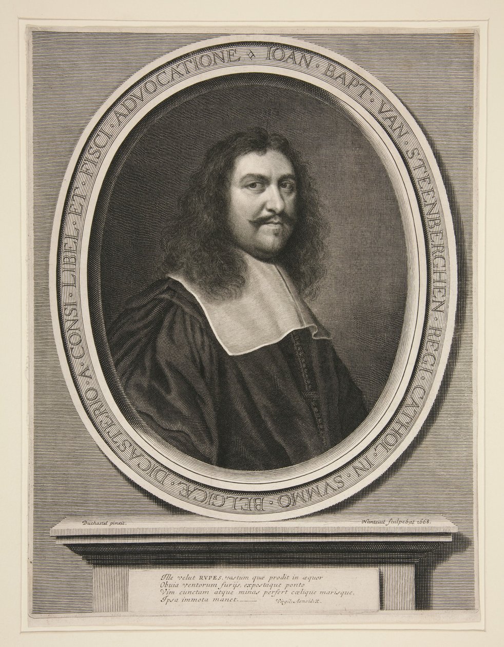 Jean Baptiste van Steenberghen, poradce krále ve flanderské radě od Robert Nanteuil