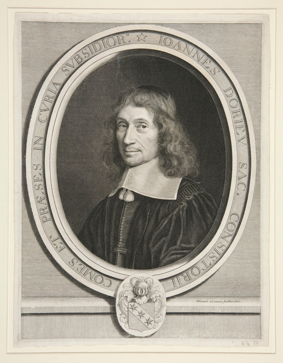 Jean Dorieu, předseda soudu pro AIDS (1596-1679) od Robert Nanteuil