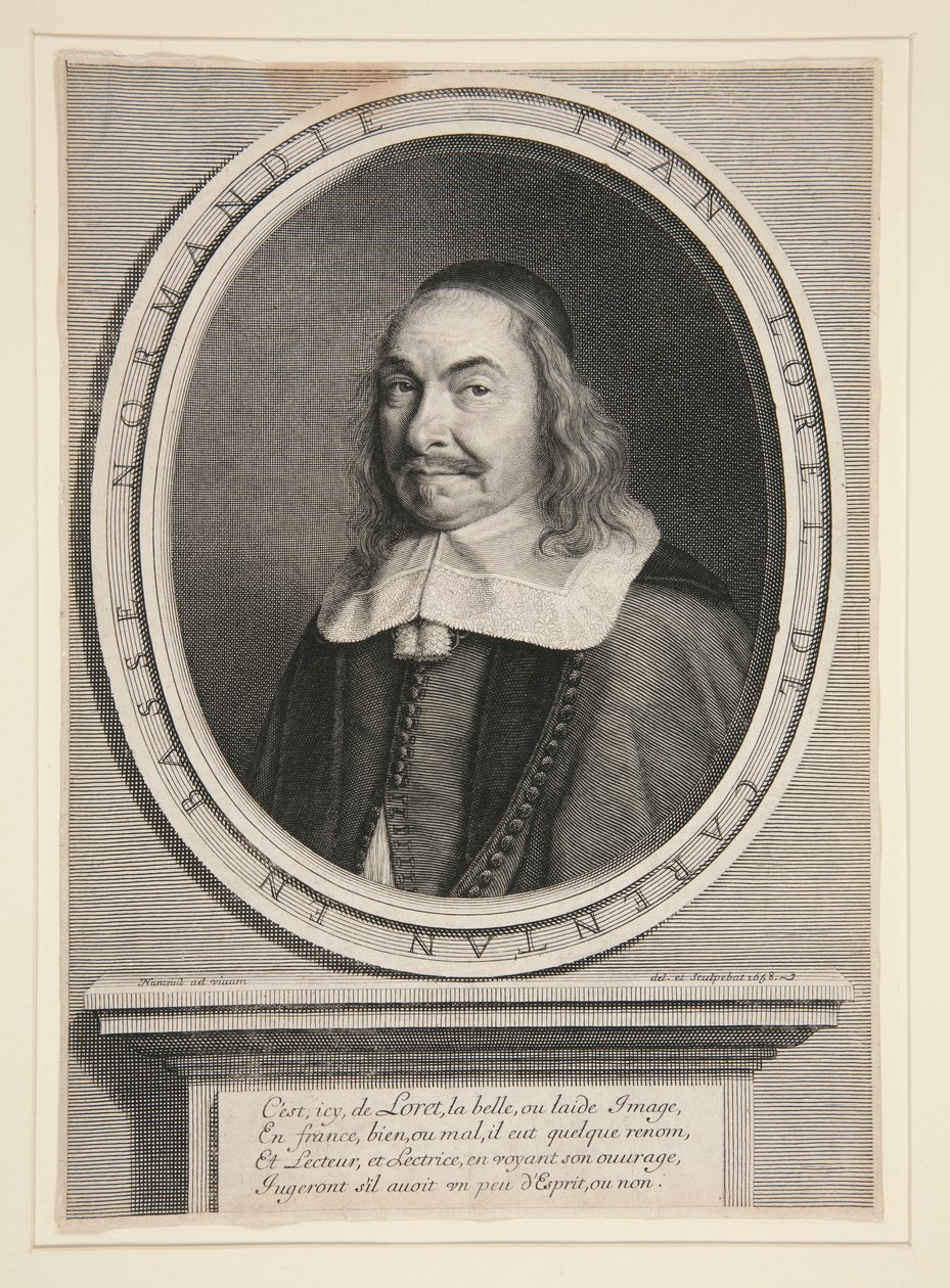 Jean Loret (1595-1665) francouzský spisovatel od Robert Nanteuil