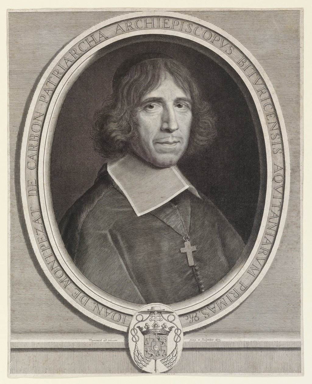 Jean de Montpezat de Carbon, arcibiskup z Bourges, poté ze Sens (arcibiskup z Bourges, poté ze Sens) od Robert Nanteuil