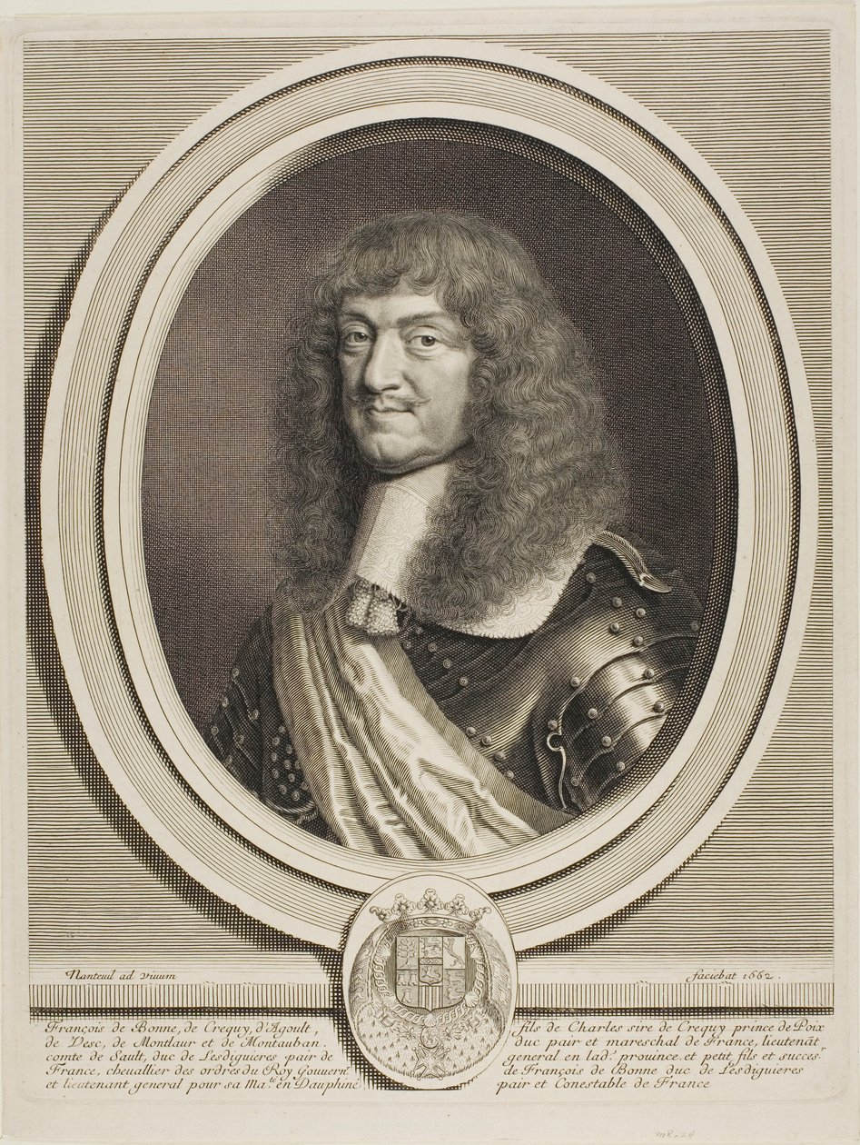 maršál de Créqui od Robert Nanteuil