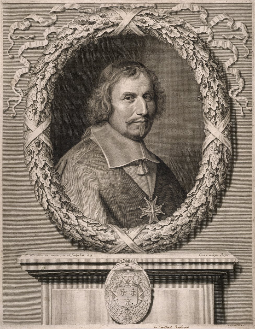Kardinál Antoine Barberin od Robert Nanteuil
