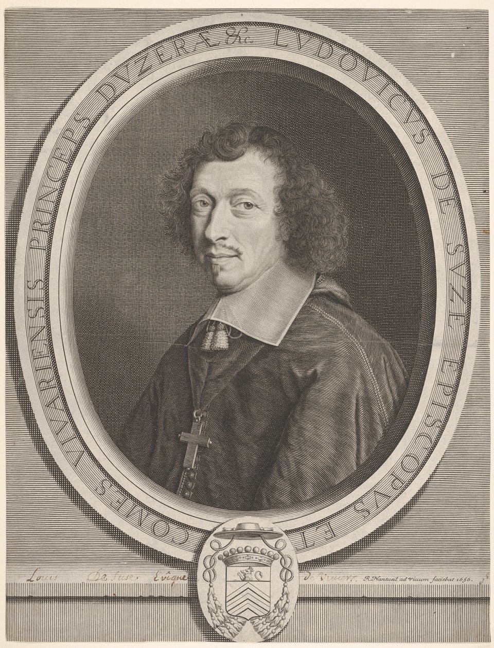 Louis-François de La Baume de Suze od Robert Nanteuil