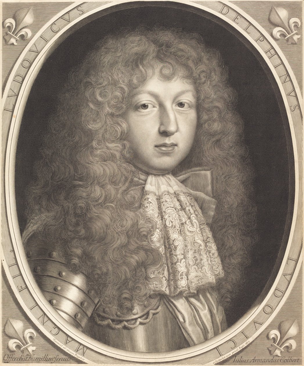 Louis, dauphin z Francie od Robert Nanteuil