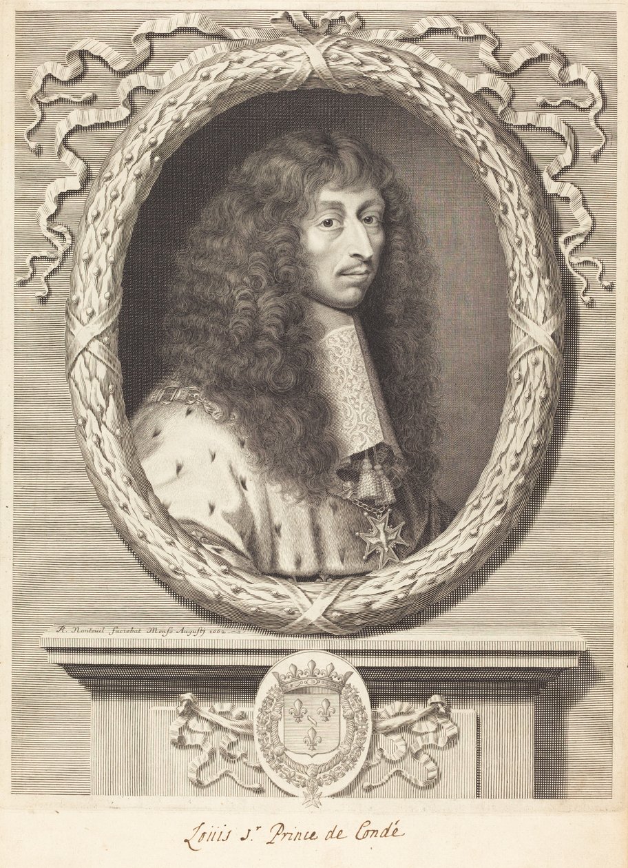 Ludvík II., kníže de Condé od Robert Nanteuil