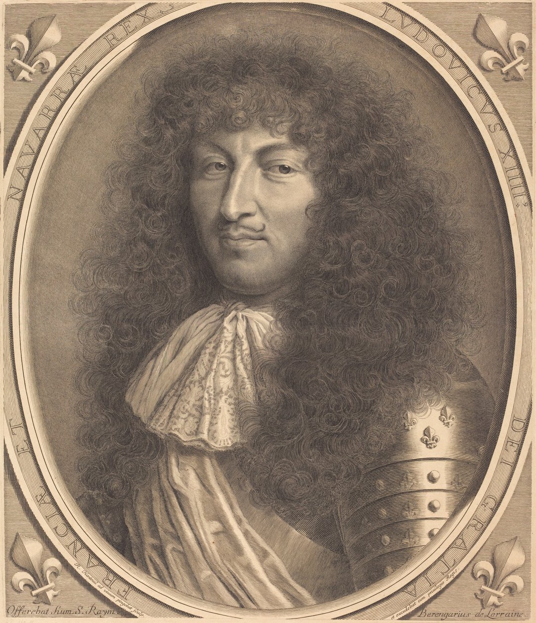 Ludvík XIV od Robert Nanteuil
