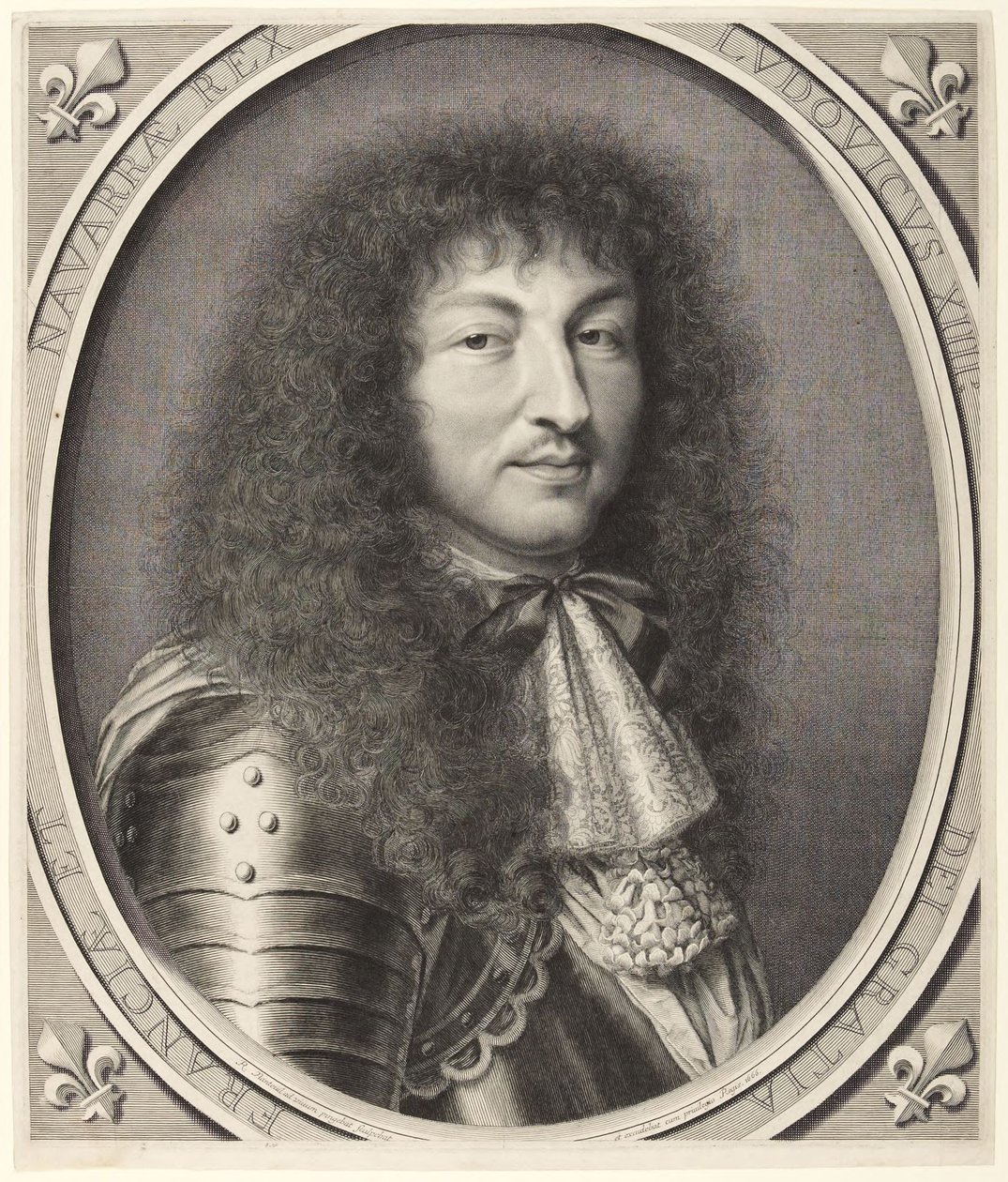Ludvík XIV. od Robert Nanteuil