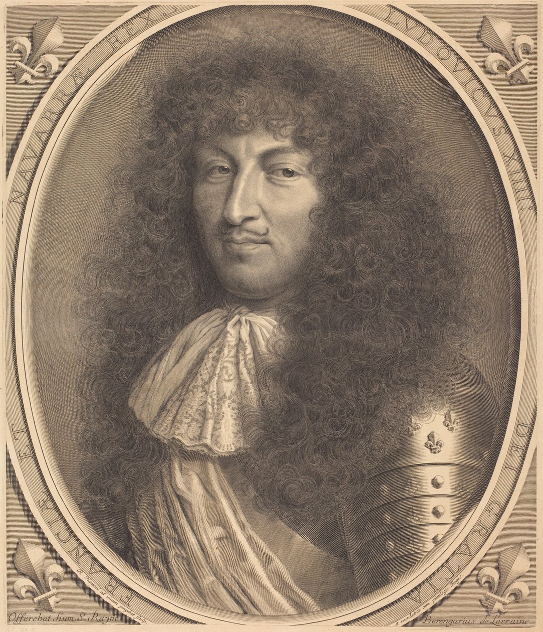 Ludvík XIV. od Robert Nanteuil