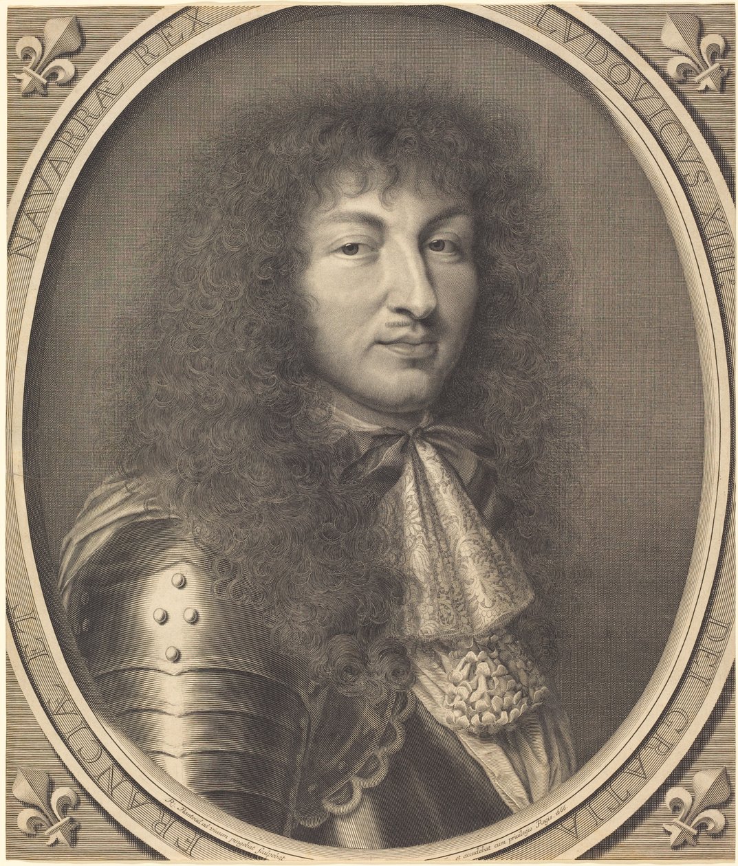 Ludvík XIV. od Robert Nanteuil