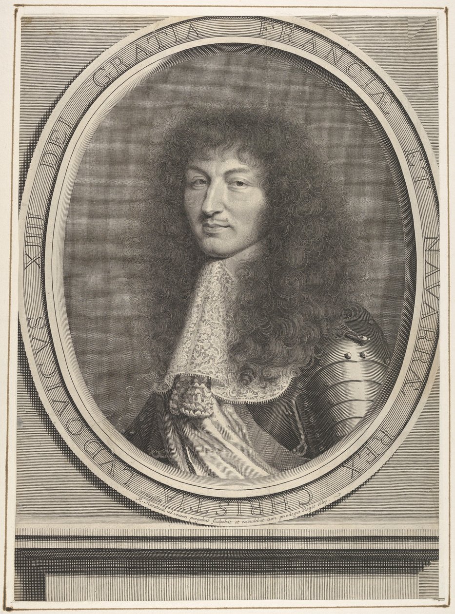 Ludvík XIV., 1667. od Robert Nanteuil
