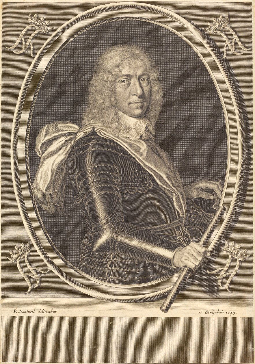 Louis de Bourbon-Vendome, vévoda z Mercoeur od Robert Nanteuil
