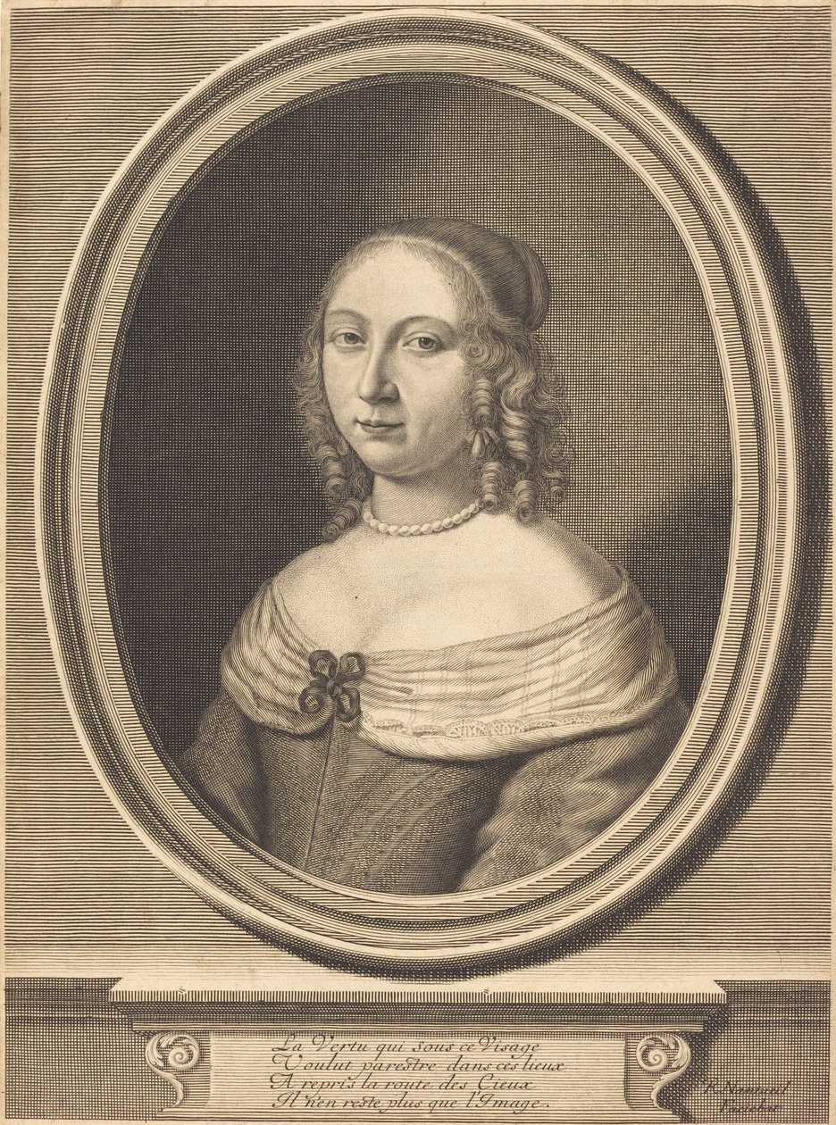 Madame de Gillier od Robert Nanteuil