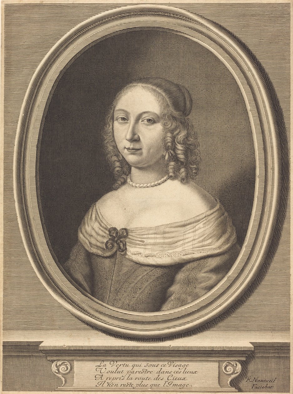 Madame de Gillier od Robert Nanteuil