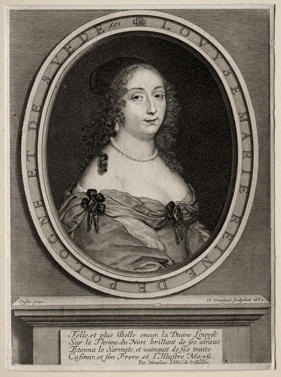 Marie Louise de Gonzague, polská královna od Robert Nanteuil