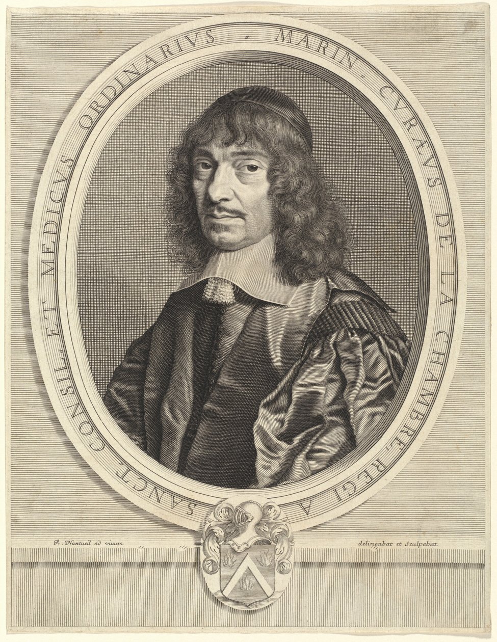 Marin Cureau de la Chambre od Robert Nanteuil