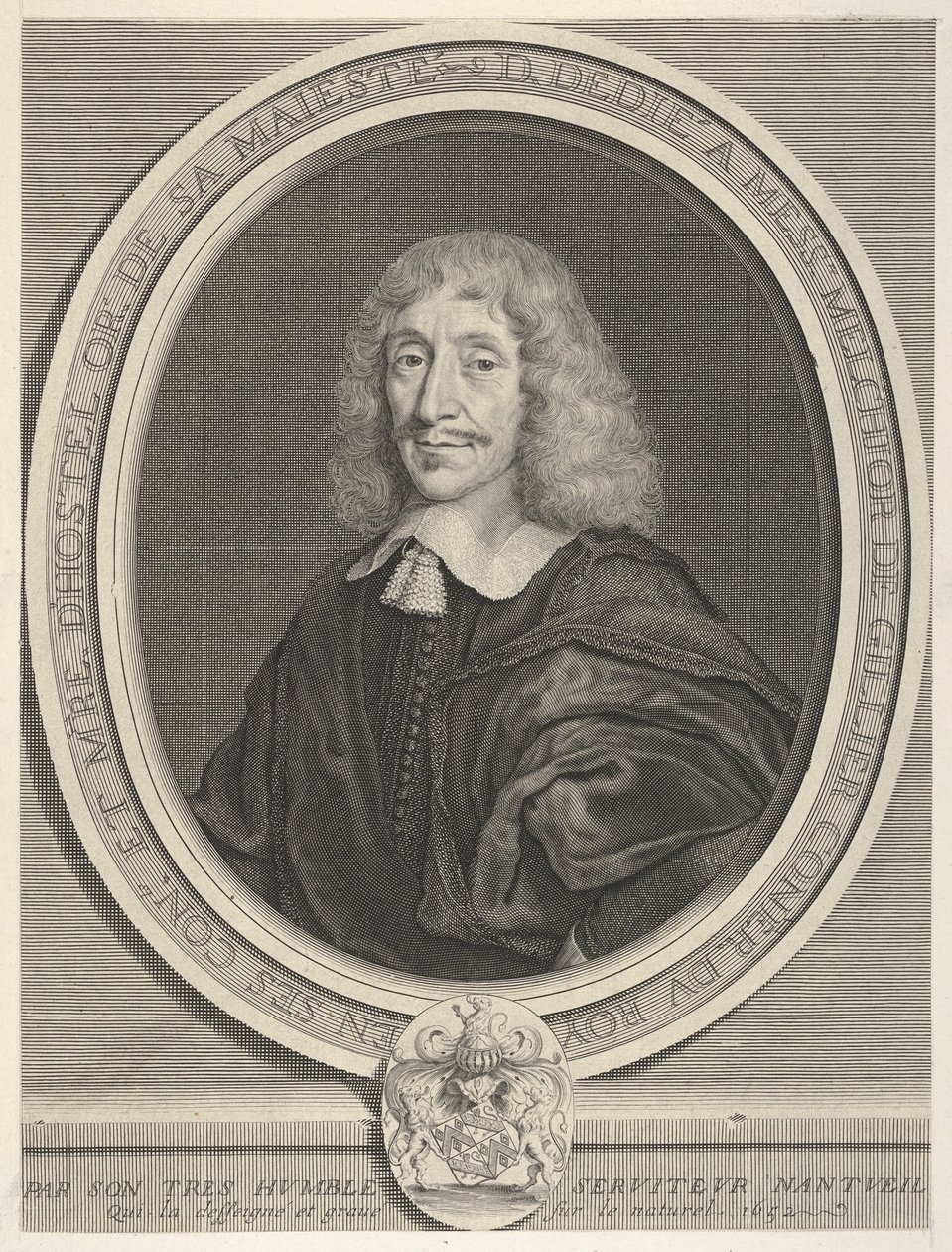 Melchior de Gillier, 1652. od Robert Nanteuil