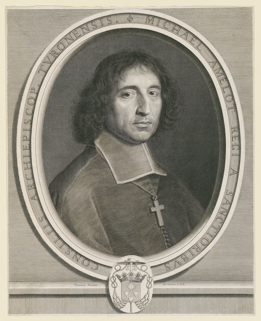 Michel Amelot, arcibiskup z Tours od Robert Nanteuil