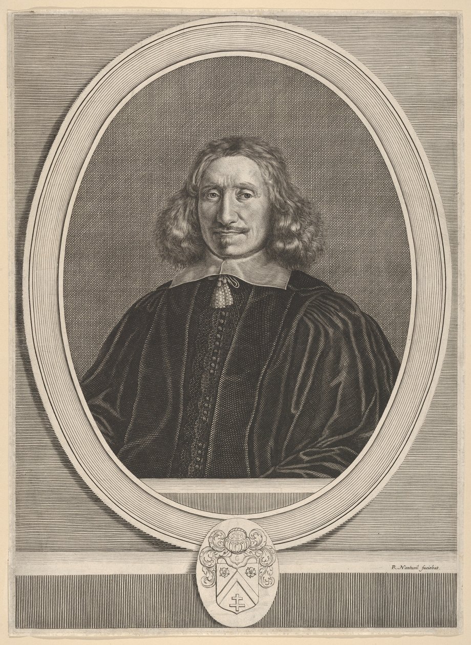 Michel Larcher, ca. 1648-49. od Robert Nanteuil