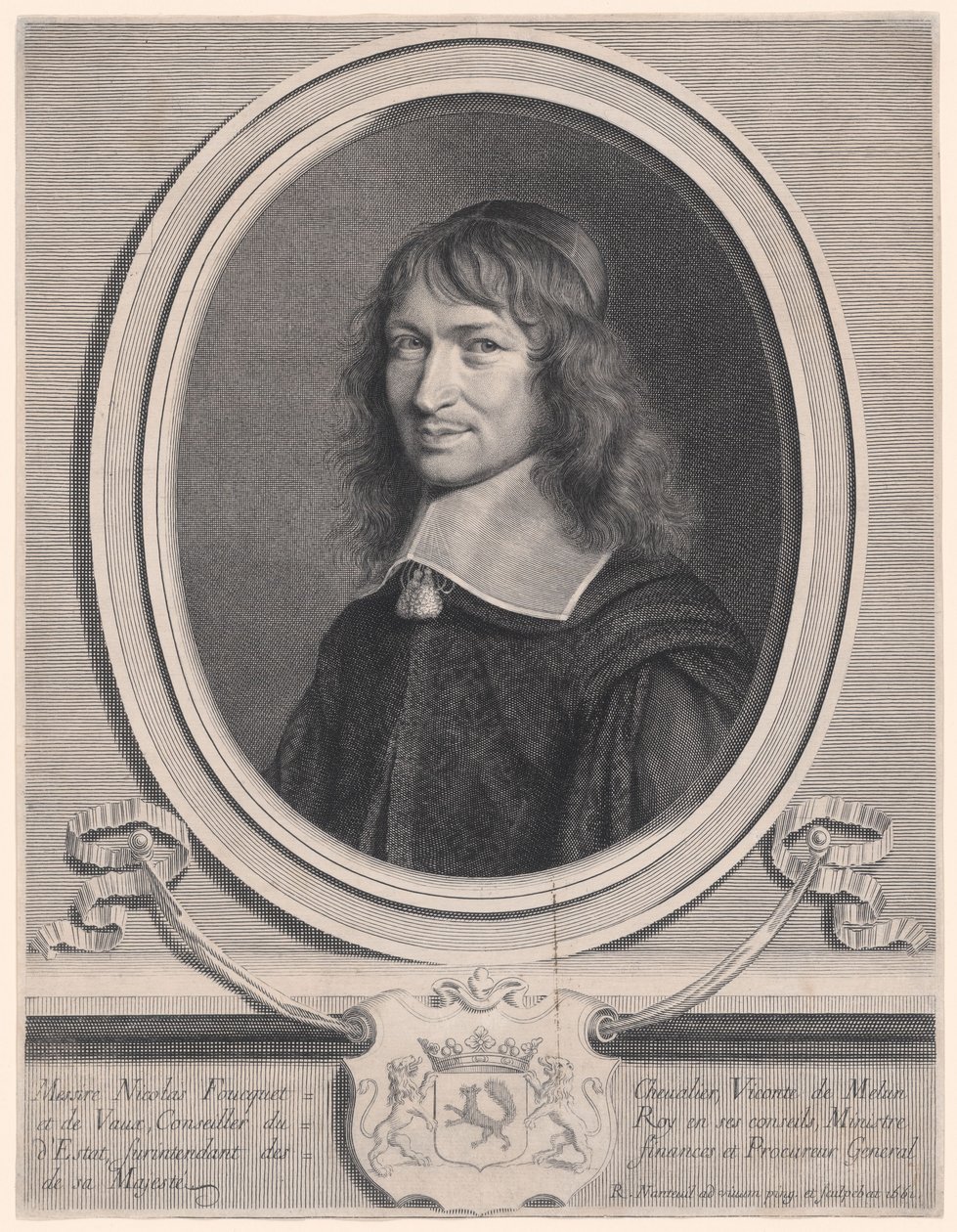 Nicholas Fouquet, finanční správce (1615–1680) od Robert Nanteuil