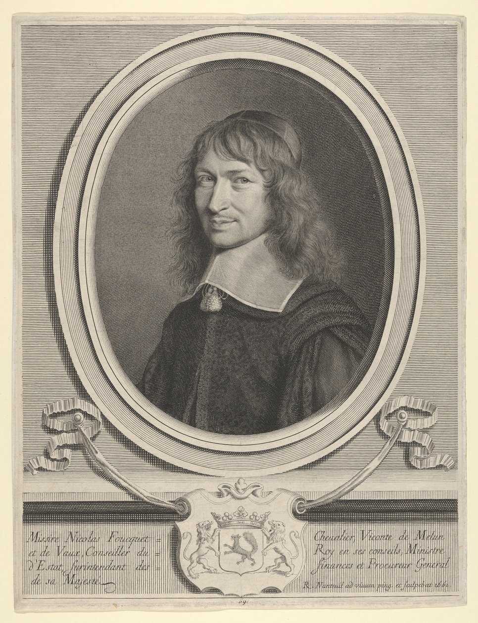 Nicholas Fouquet, 1661. od Robert Nanteuil