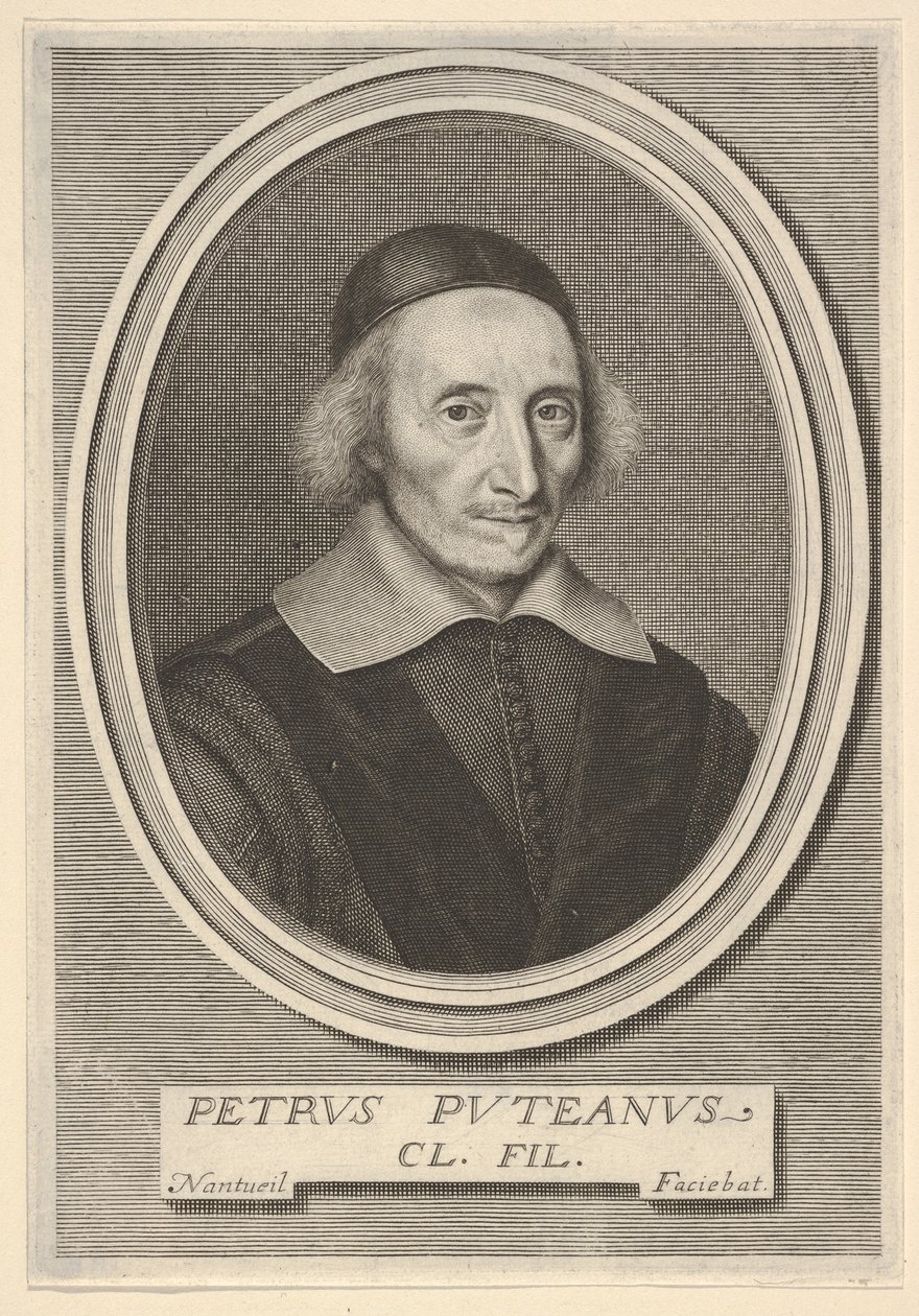Pierre Dupuy, ca. 1651. od Robert Nanteuil