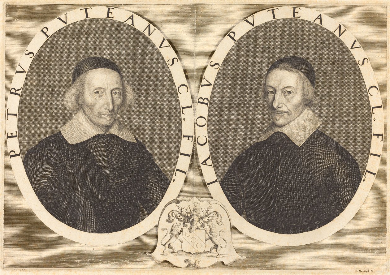 Pierre a Jacques Dupuyovi od Robert Nanteuil