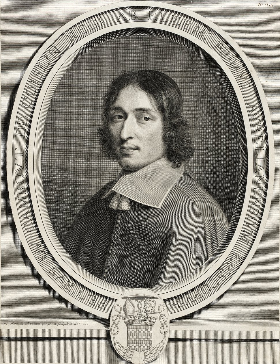 Pierre de Cambout, kardinál de Coislin od Robert Nanteuil