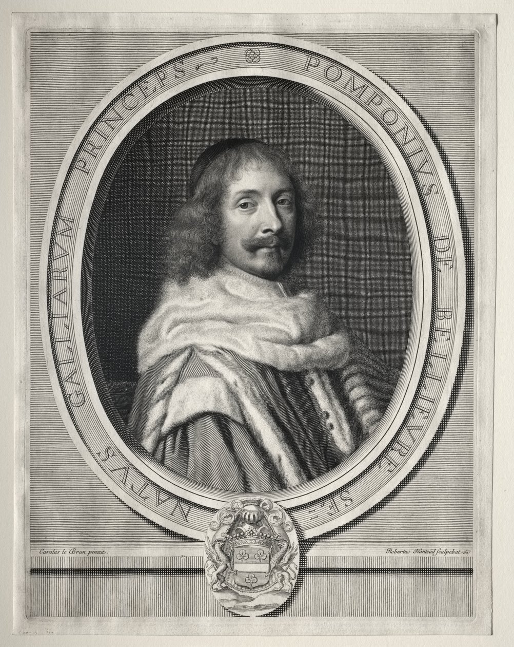 Pomponne II z Bellievre od Robert Nanteuil