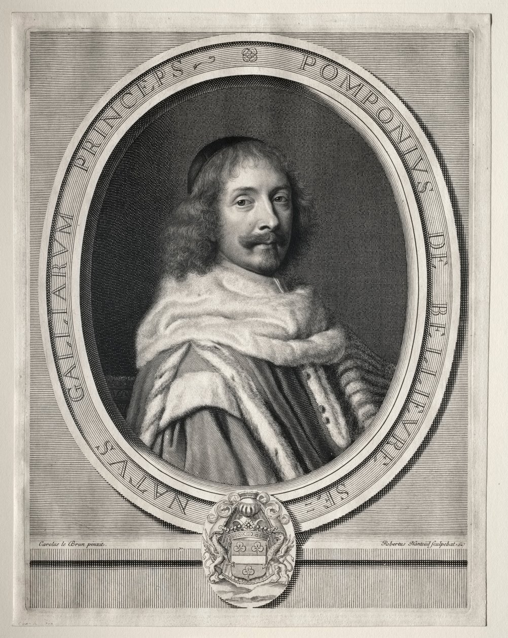 Pomponne II z Bellievre od Robert Nanteuil