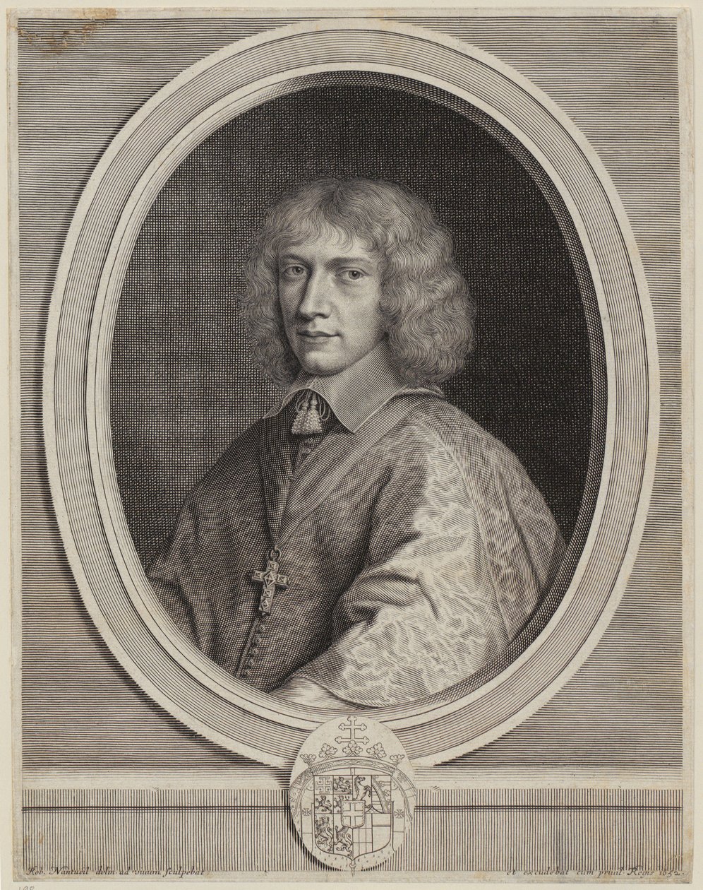 Portrét Jindřicha II. Savojského [hraběte z Nemours] od Robert Nanteuil
