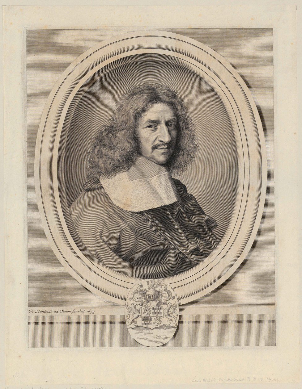 Portrét Louise Hesselina od Robert Nanteuil