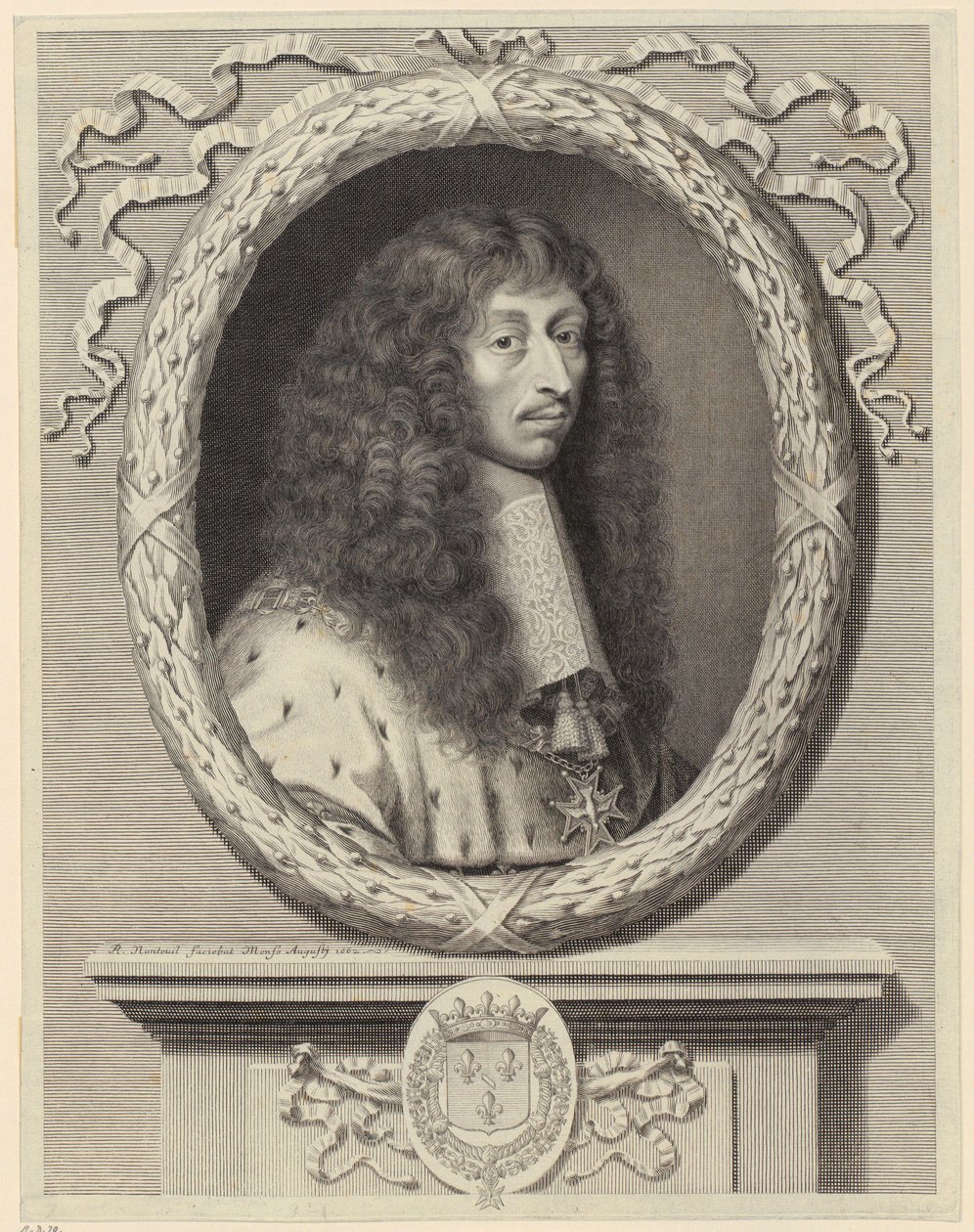 Portrét Ludvíka II. Bourbonského, knížete de Condé [Le Grand Condé] od Robert Nanteuil