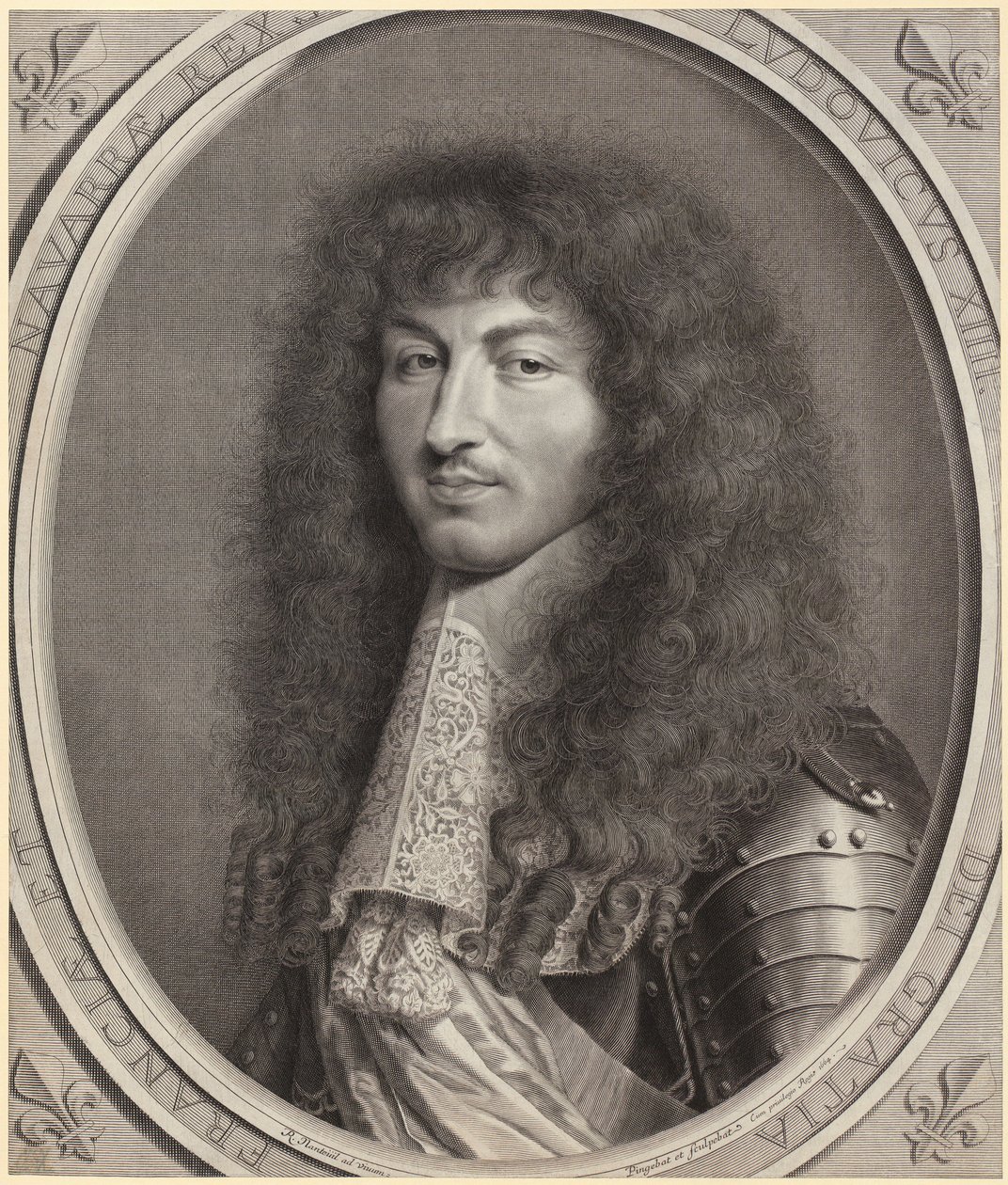 Portrét Ludvíka XIV. od Robert Nanteuil