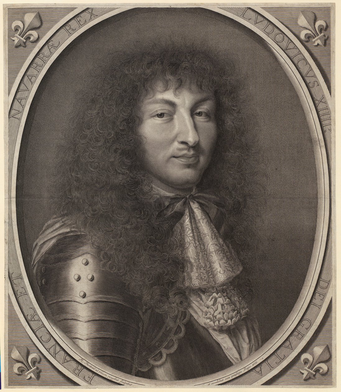 Portrét Ludvíka XIV. od Robert Nanteuil