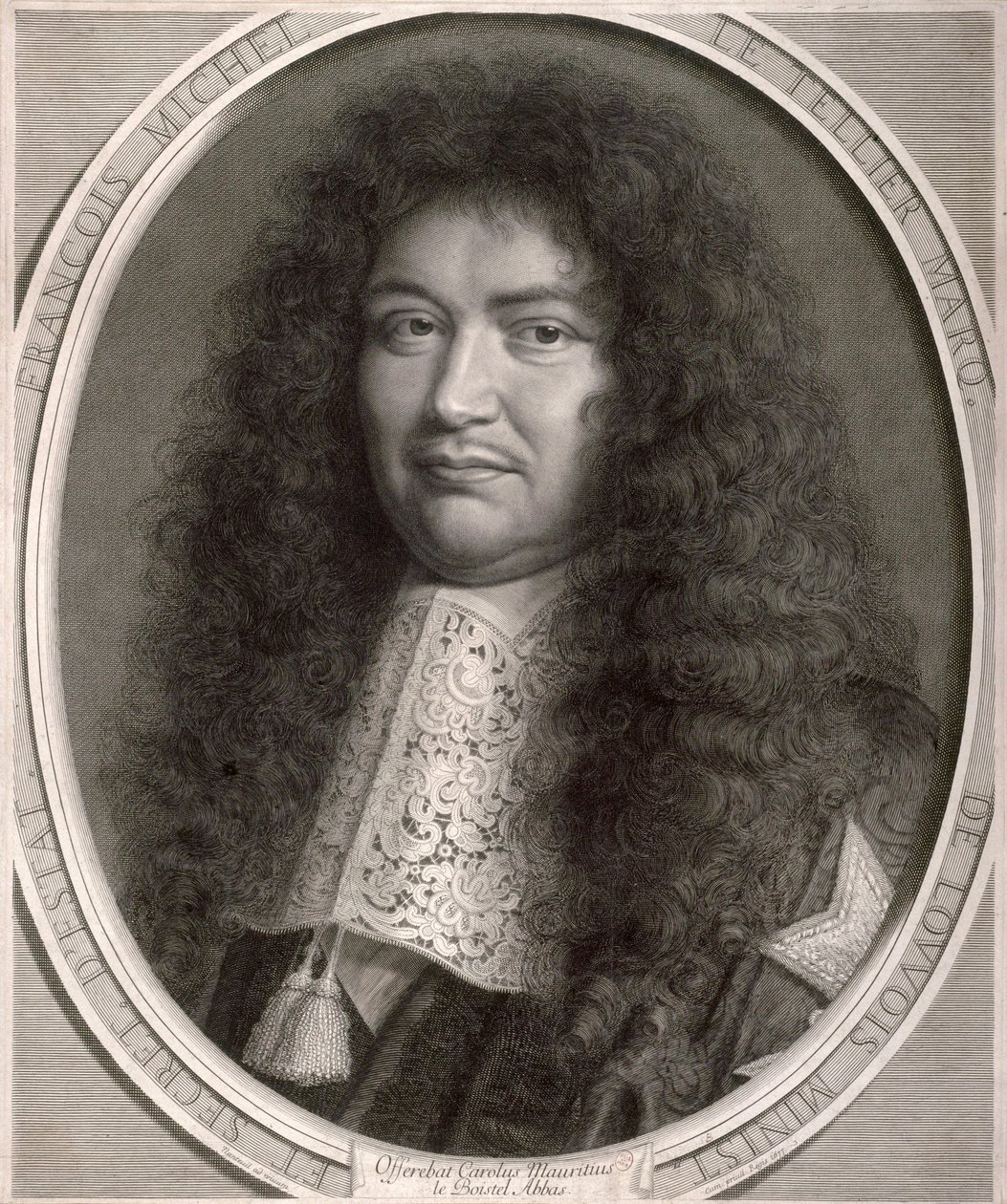Portrét Francoise Michela Le Telliera od Robert Nanteuil