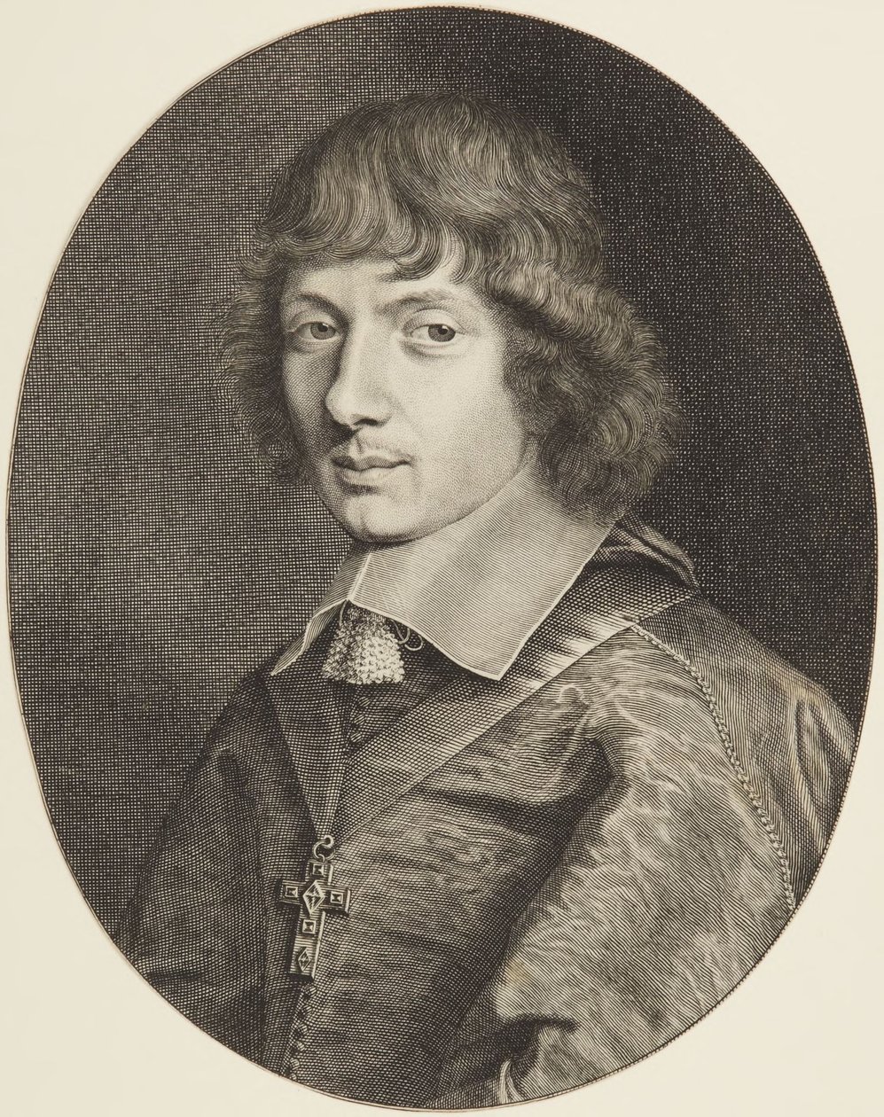 Portrét Françoise de Clairmont-Tonnerra od Robert Nanteuil