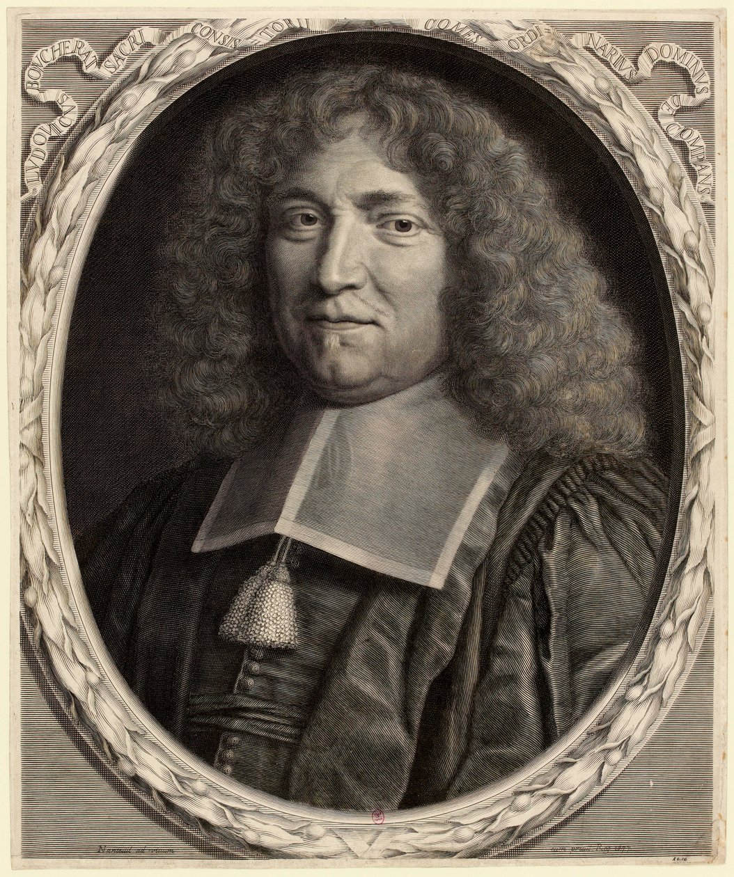 Portrét Louise Boucherata 1616-1699, kancléře Francie, 1677. od Robert Nanteuil