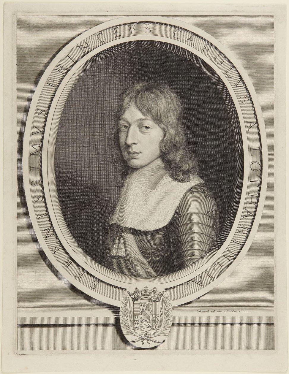 Princ Karel Lotrinský – 1660 od Robert Nanteuil