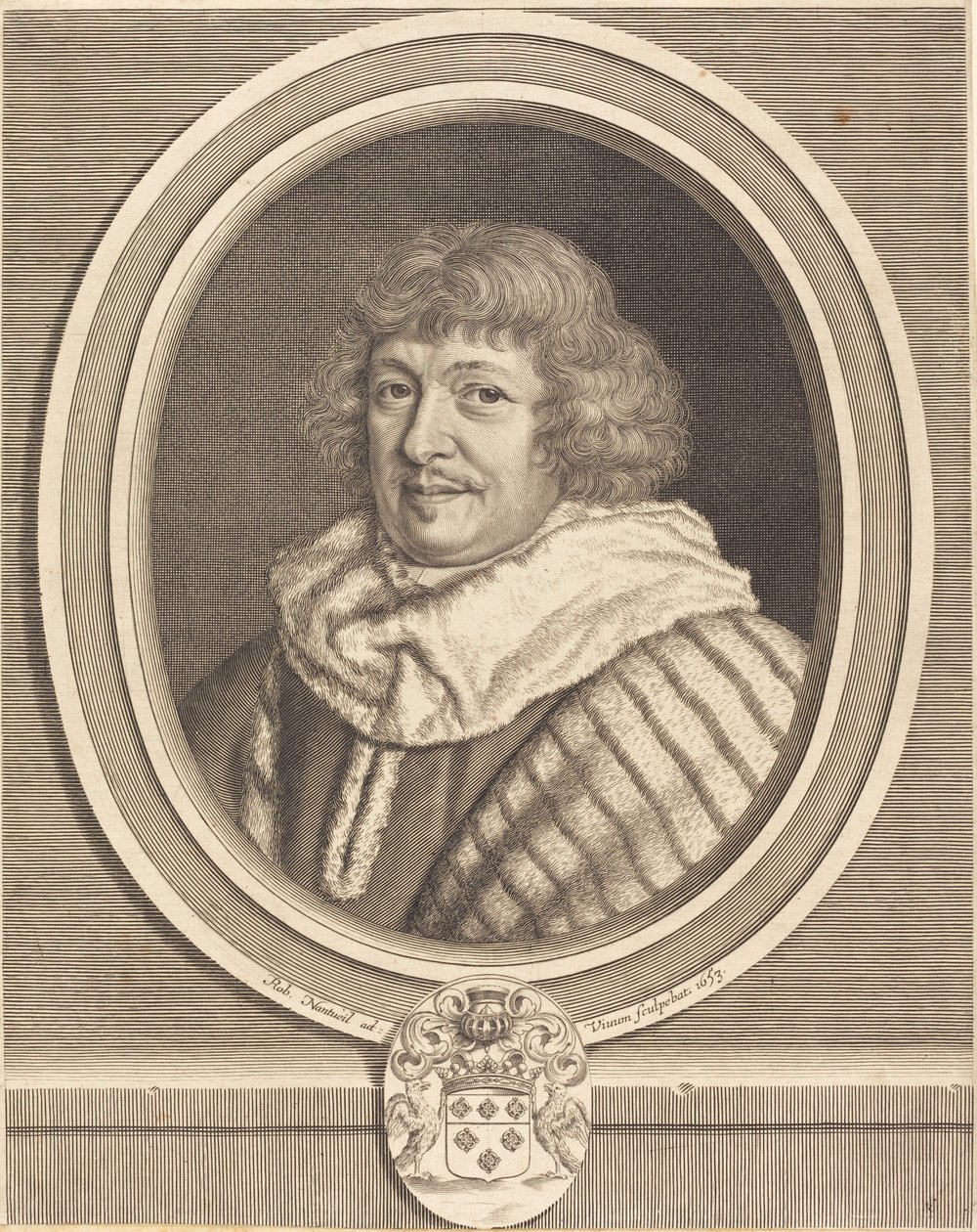René, markýz de Maisons od Robert Nanteuil