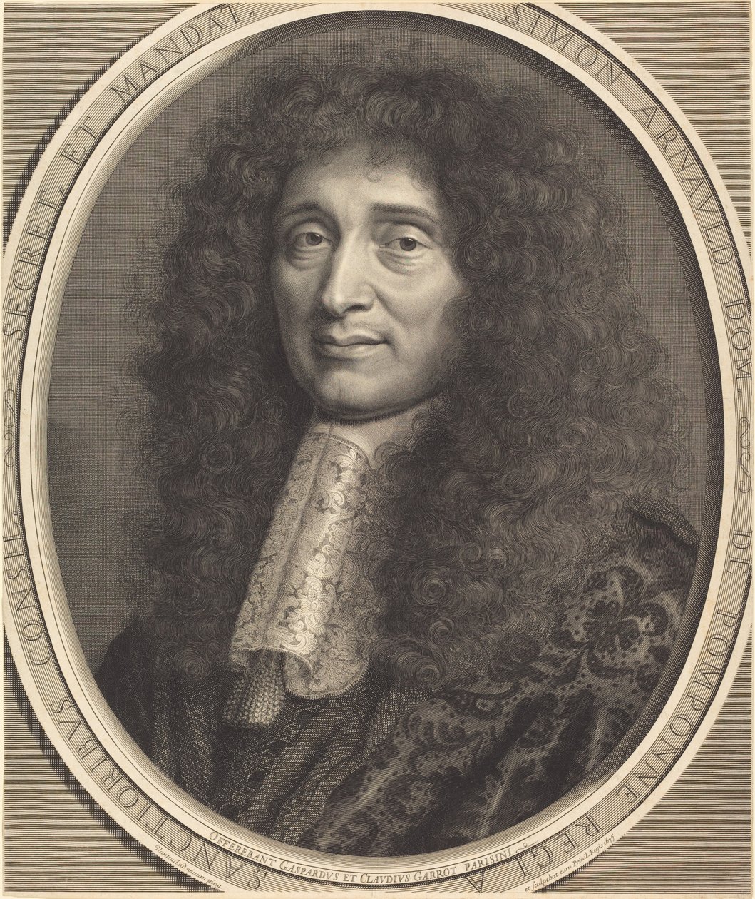 Simon Arnauld, markýz de Pomponne od Robert Nanteuil