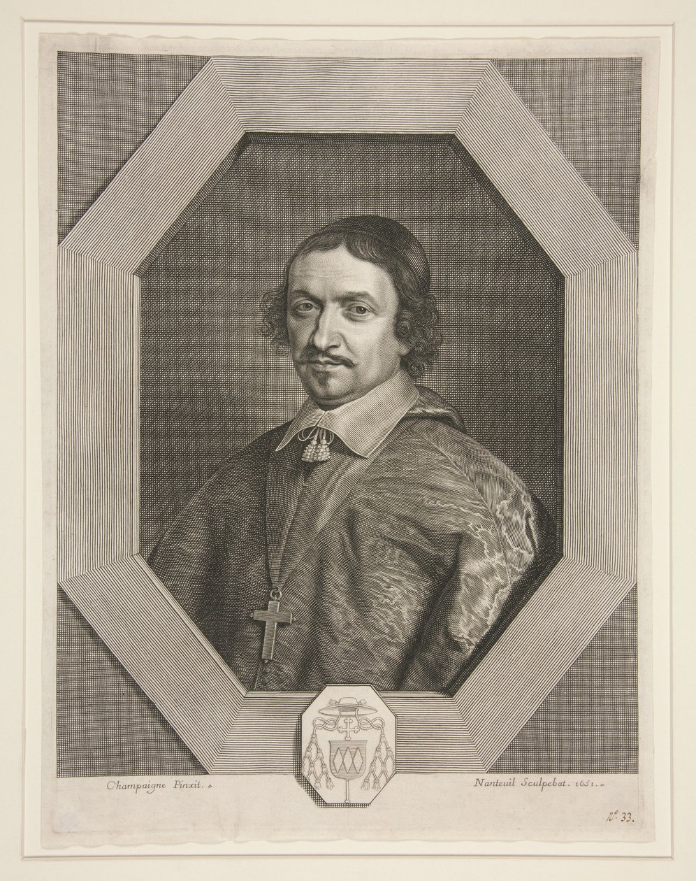 Victor Le Bouthellier, arcibiskup z Tours (1596-1670) od Robert Nanteuil