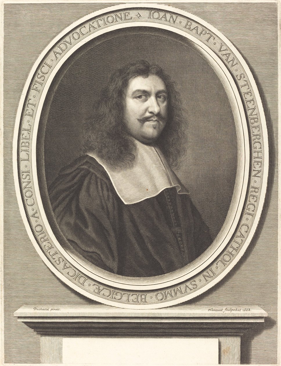 Jean Baptiste van Steenberghen od Robert Nanteuil after François Duchatel