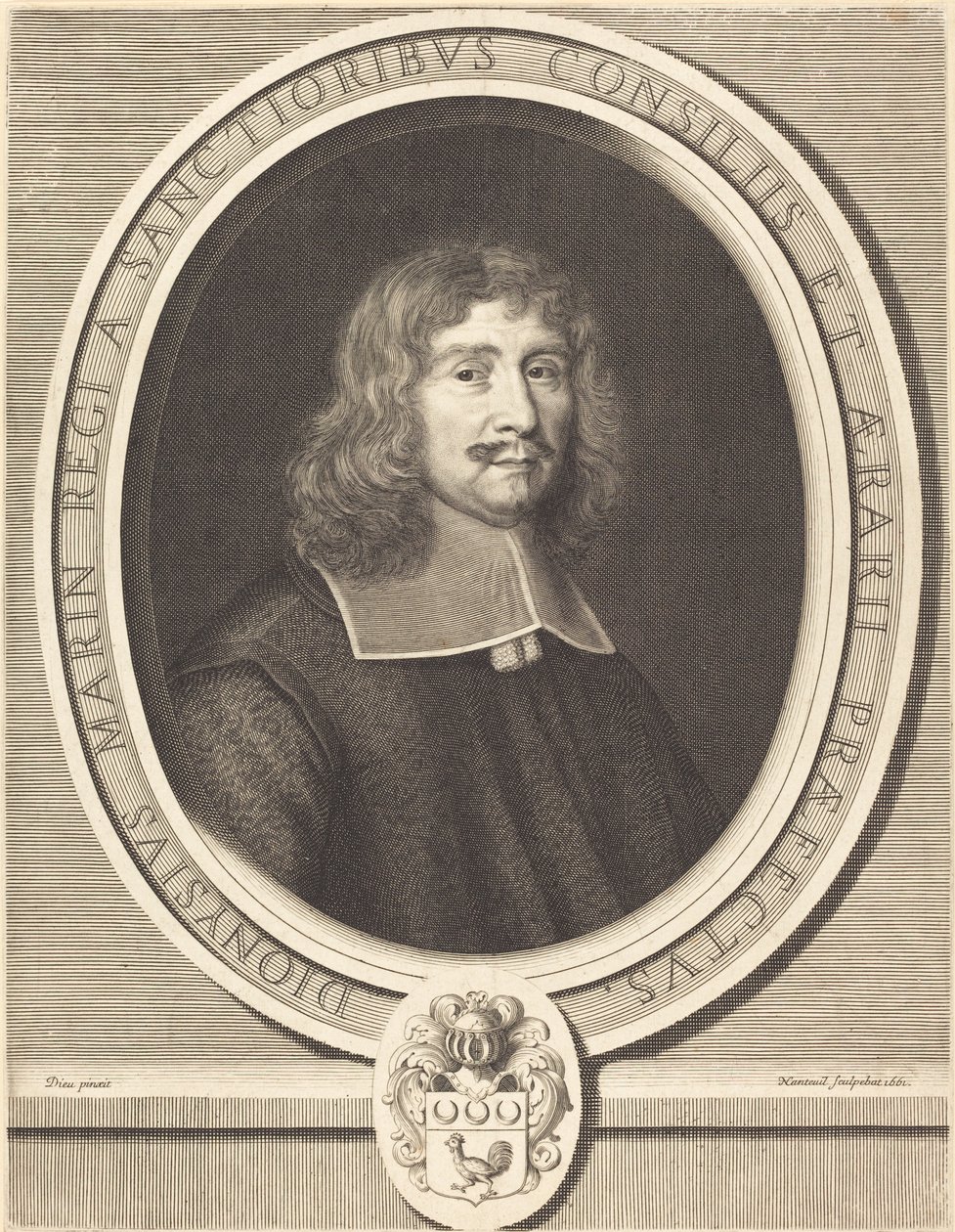 Denis Marin od Robert Nanteuil after Jean de Dieu