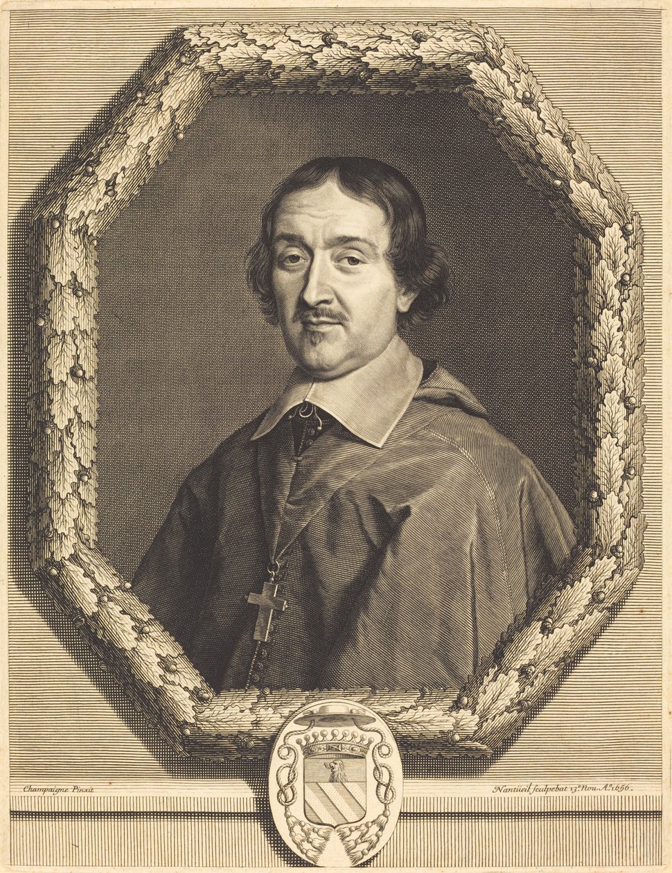 Francois Servian od Robert Nanteuil after Philippe de Champaigne