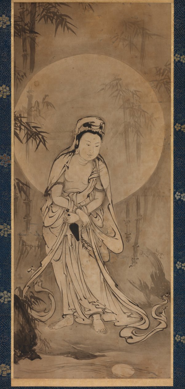 Willow-and-Moon Kannon (Yōryū Kannon) od Robert Osmond