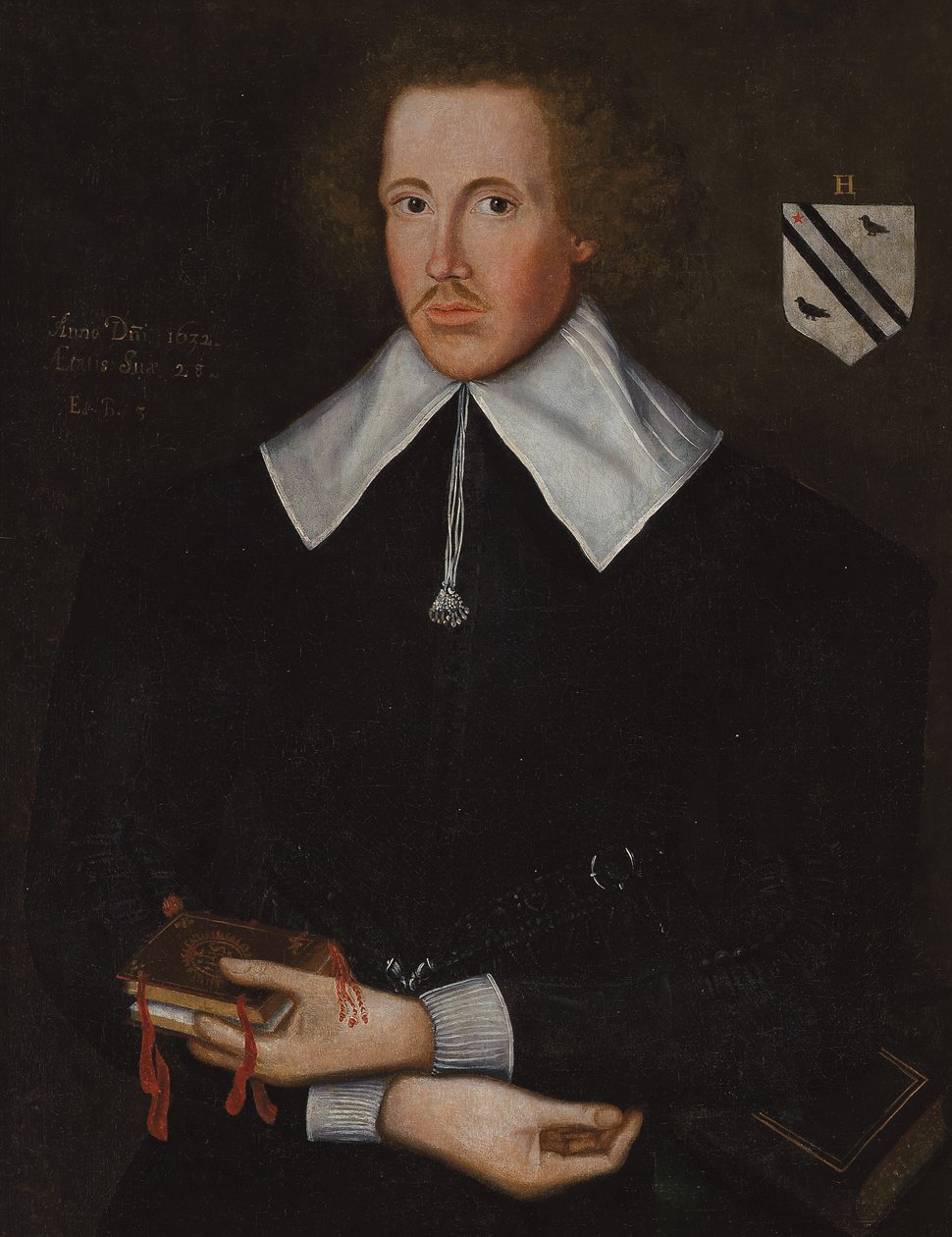 Portrét gentlemana, 28 let, 1632 od Robert Peake
